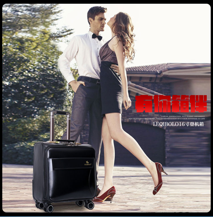 Paul vali hành lý xe đẩy hộp nữ nội trú phổ quát bánh xe nam 16 inch phiên bản tiếng Hàn của mật khẩu kinh doanh vali nhỏ vali kéo cao cấp