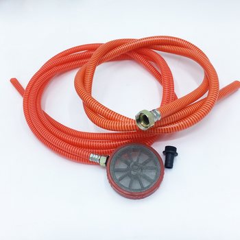 Water Inlet and Return Pipe for Three-Cylinder Plunger Pump 22/26/30/40 Type Sprayer Hose Suction Pipe Water Supply