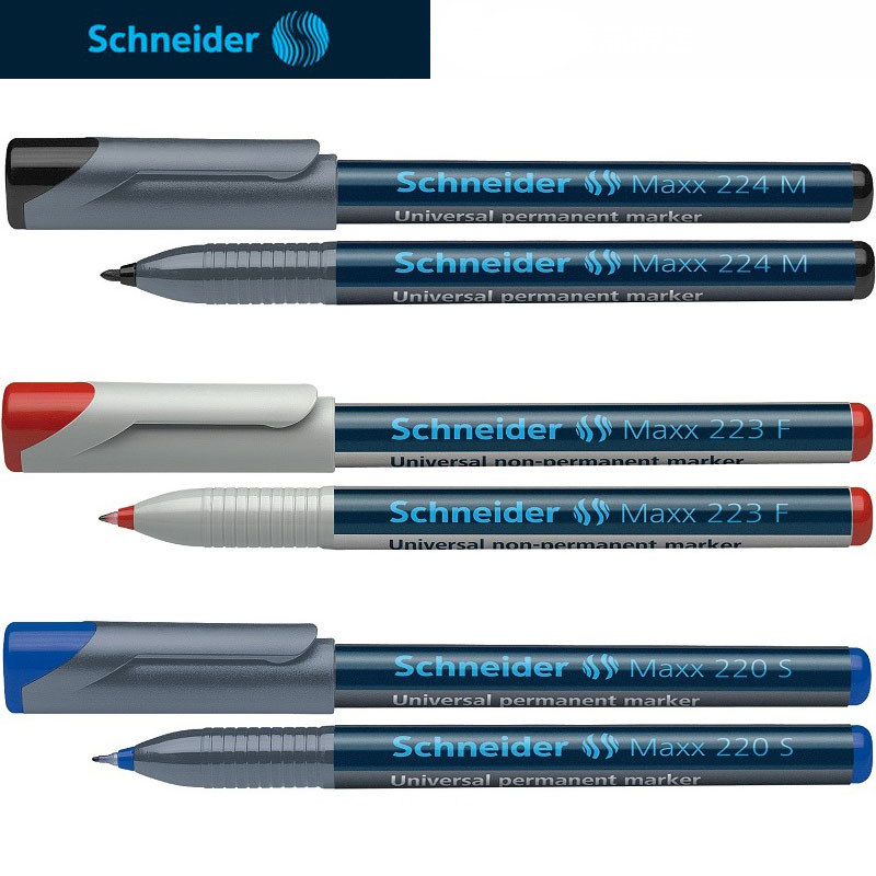 Schneider Schneider Permanent Film Pen Oil Pen Oil Point Mark Pen 220S 222F 224M