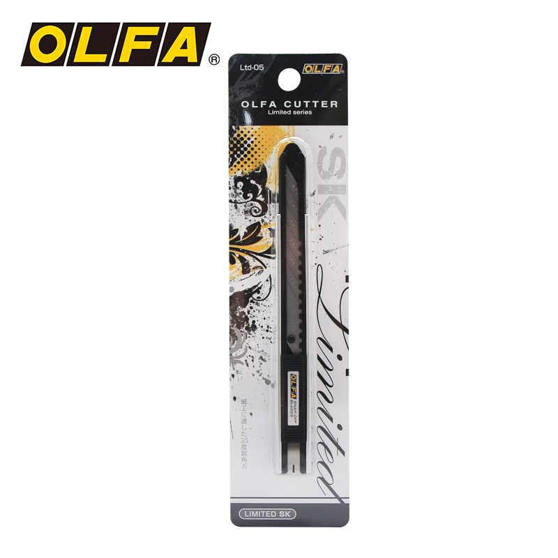 Japan OLFA Ailihua small number of beauty workers knife LTD-05 car cling film special car clothes cutting film knife without shaking tool holder-Taobao