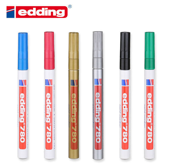 German edding Eddie paint pen resistant to high temperature resistant paint mark pen without 780 colour 0 8MM