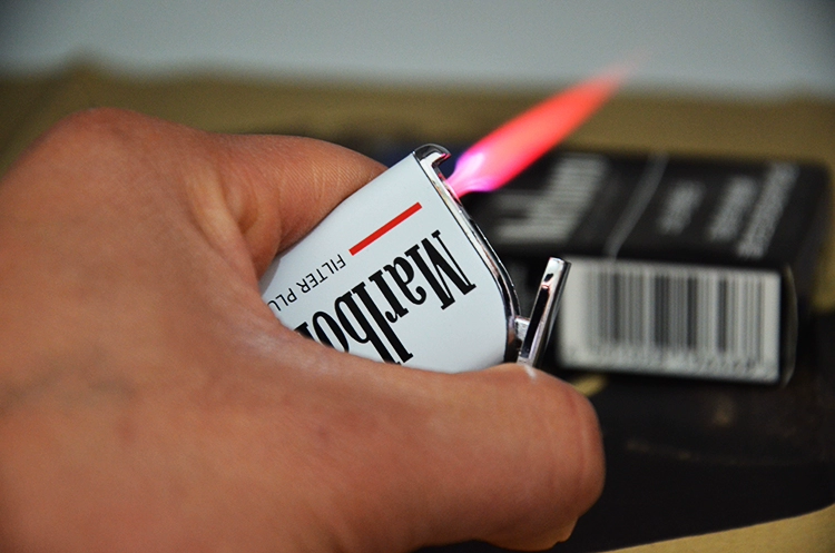 Chính hãng Marlboro đỏ tiêu chuẩn xanh mới 2018 xung quanh cá tính thẳng đỏ lửa kim loại sáng tạo dupont chính hãng
