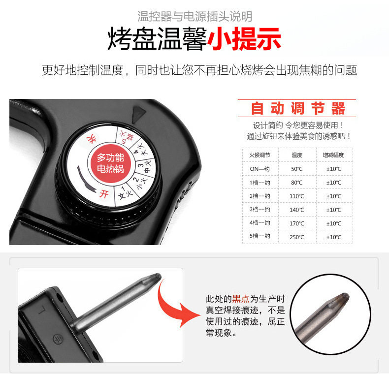 Мангал 电火锅新款韩式多功能涮烤一体锅家用无烟电烤盘烧烤炉不粘电火锅