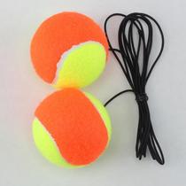 Line tennis color ball full yellow ball can wear rope fitness ball hand throw ball rope line elastic tennis line accessories