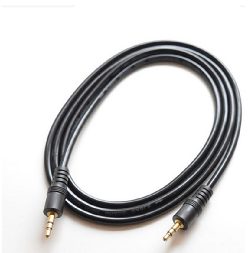 AUX audio line car mobile phone connected car connecting line 3 5mm public pure copper speaker line for public sound line
