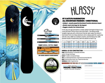 GNU KLASSY 19-20 all-round sliding veneer board big mountain board