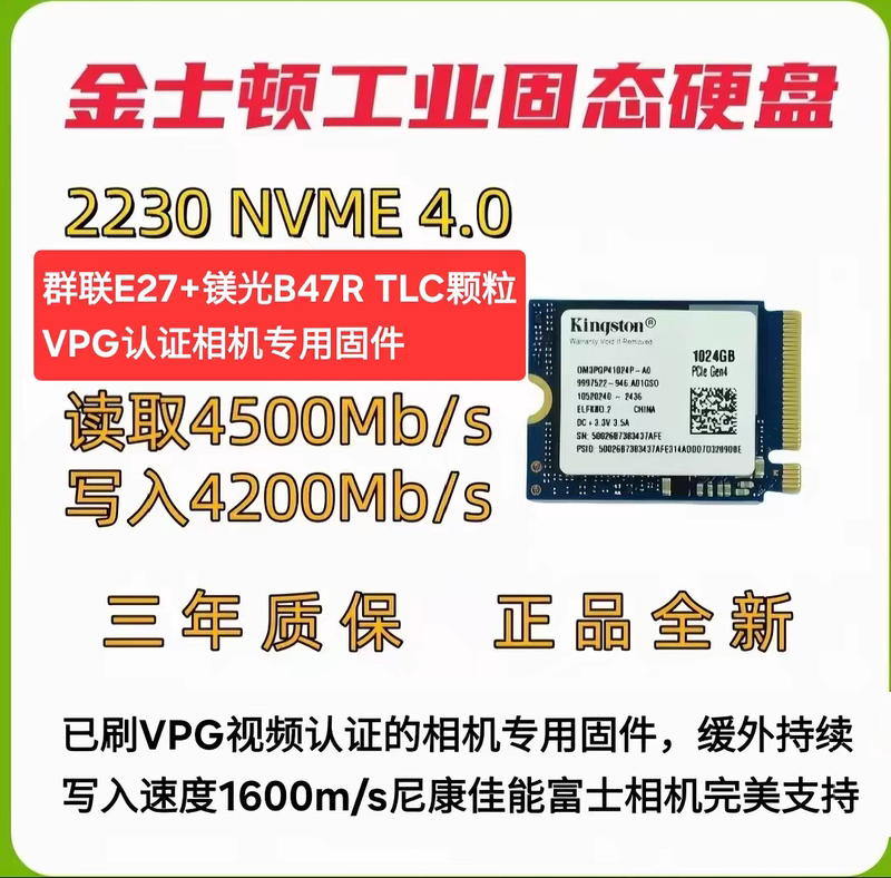 Kingston Om3 512g 1t 2230 Ssd Nikon Z6Iii Z8 Z9 High-Speed Bird Photography Cfeb Memory Card Kingston Om3 512g 1t 2230 Ssd Nikon Z6Iii Z8 Z9 High-Speed Bird Photography Cfeb Memory Card