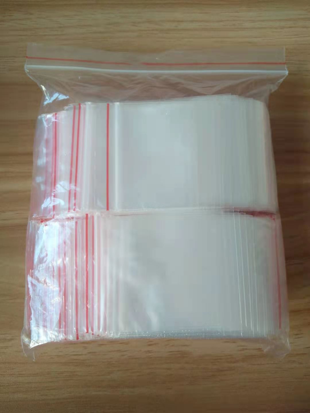 5*7*8 silk No. 1 pe ziplock bag thickened small wholesale 1 inch 2 inch photo sealed plastic bag 500