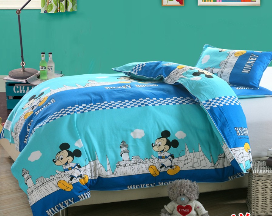 Mẫu giáo quilt ba mảnh thiết lập với lõi bông chăn mùa đông bộ đồ giường trẻ em giường sản phẩm trẻ em cotton là sáu bộ