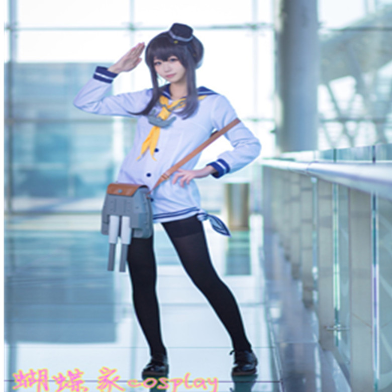 Cos Fleet Collection Ship Lady Shijin Wind Cosplay Costume Special 138 Send Socks