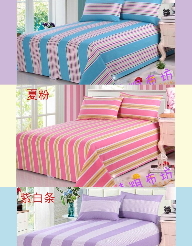 Siêu rẻ dày làm bằng tay đôi đơn vải thô cũ tấm chăn đơn mảnh bao gồm ba bộ mô hình mùa thu và mùa đông ga trải giường cotton