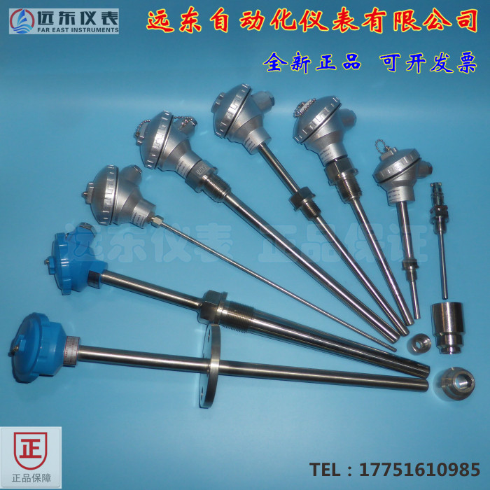 Yuandong instrument WR series high temperature precious metal thermocouple Assembled armored wear-resistant thermocouple for kiln