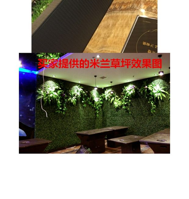 Cỏ nhựa với hoa trong nhà giả cỏ xanh cây cỏ cao mã hóa ban công trang trí cỏ nhân tạo mô phỏng cỏ - Hoa nhân tạo / Cây / Trái cây cây hoa hồng giả
