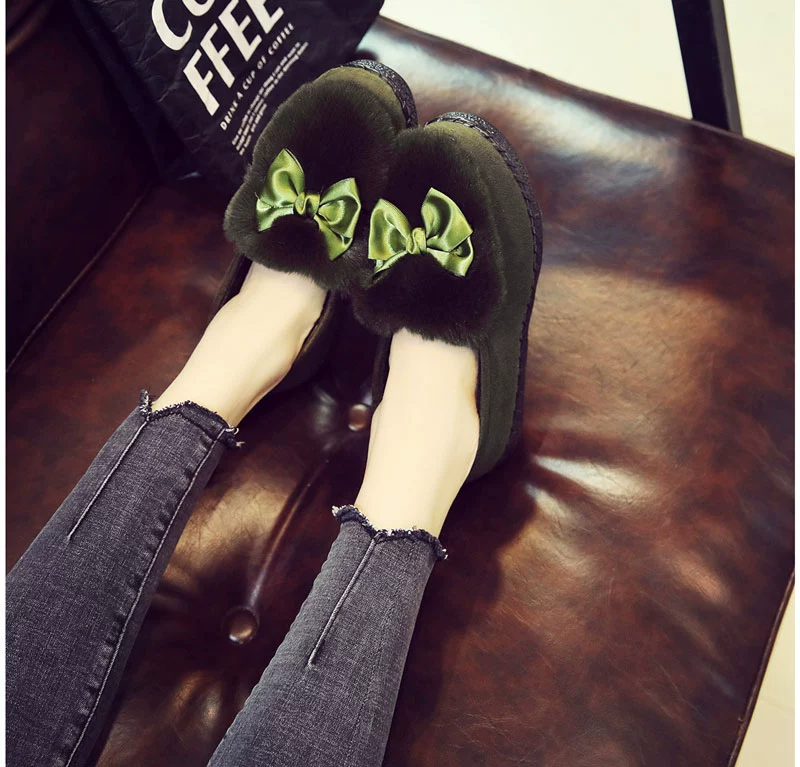Giày vải Bắc Kinh nữ 2018 mới đế phẳng đế bằng cotton nữ đế thấp giúp giày thông thường chống trượt hai giày cotton đế bằng
