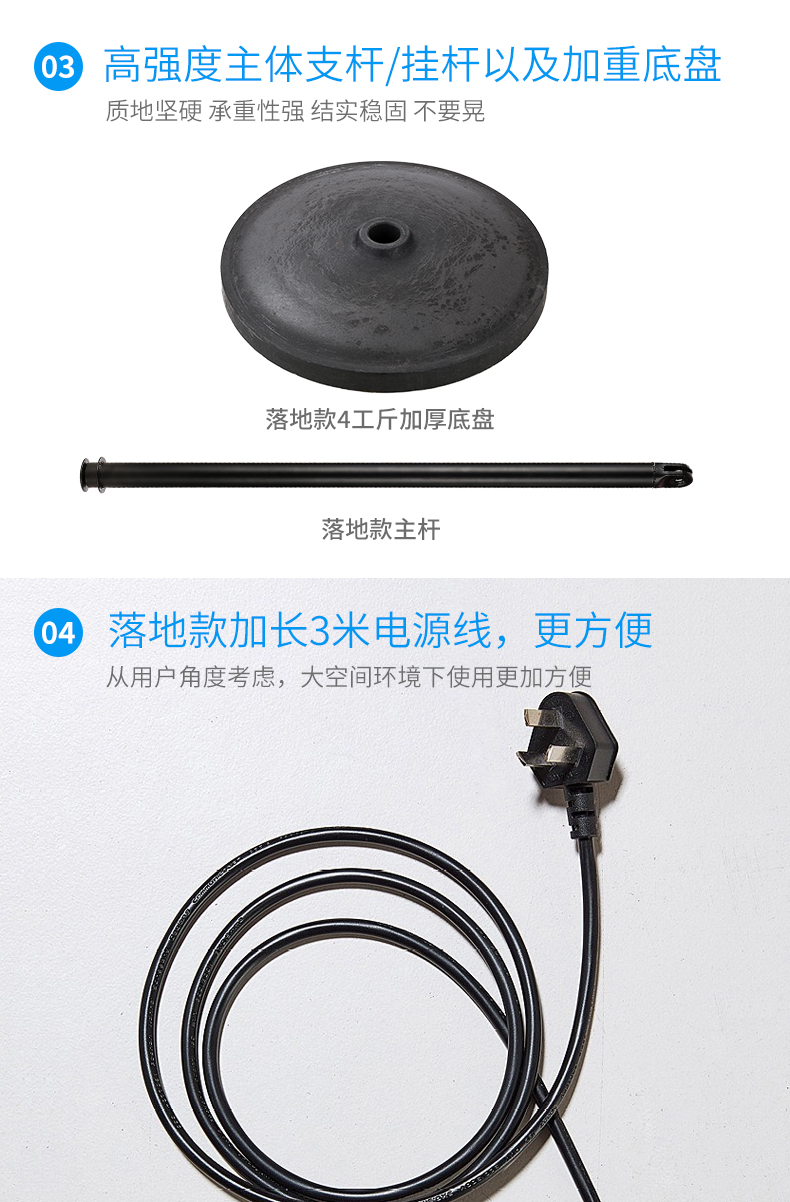 quạt treo tường panasonic f409m Quạt công nghiệp Galeni mạnh mẽ tầng cao gió lớn thương mại quạt nhà máy hội thảo quạt điện - Quạt điện quạt hút công nghiệp 1380x1380x400