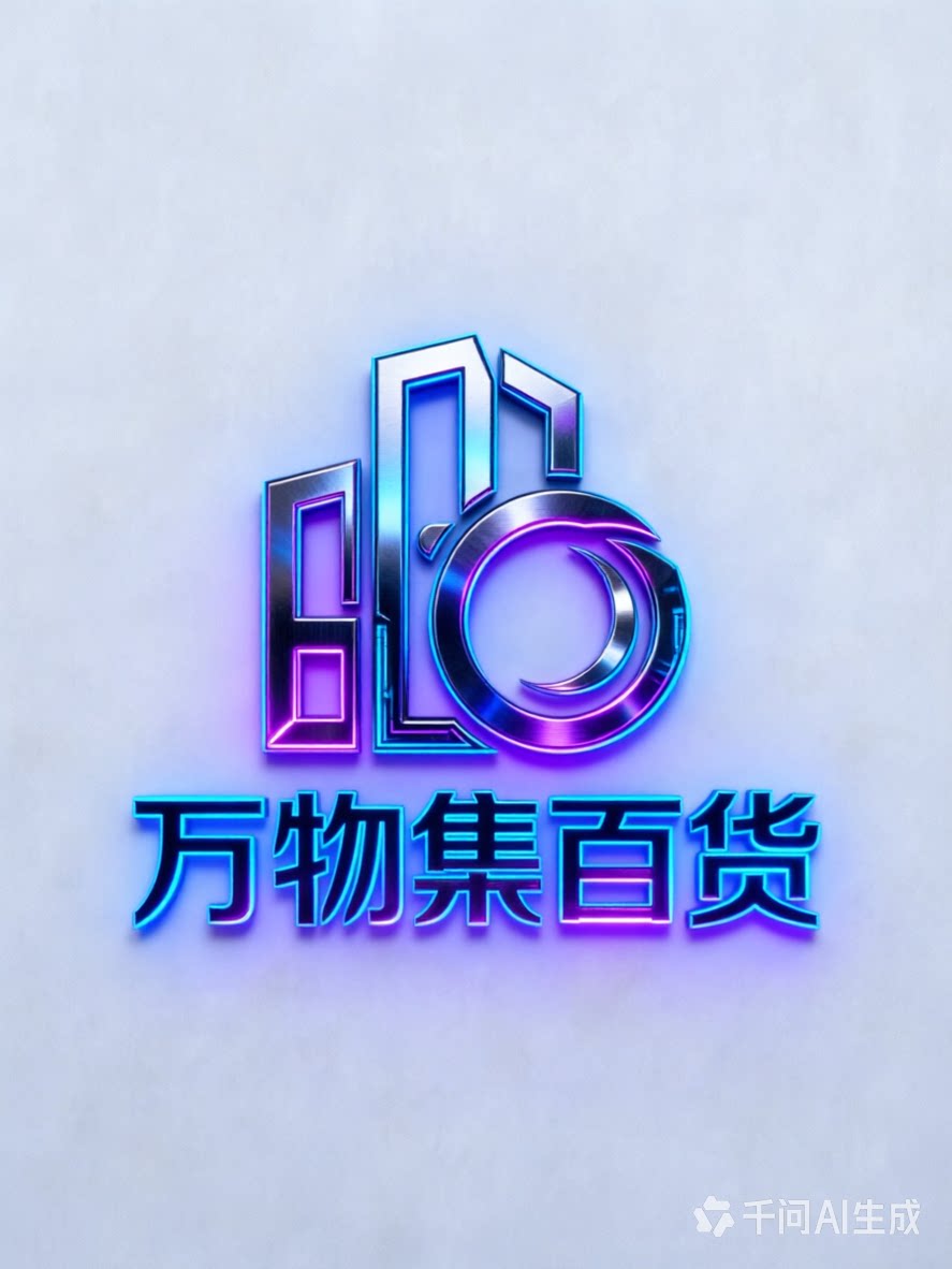 万物集百货的LOGO