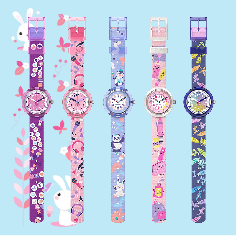 Swatch's Flikflak Swiss Student Children's Holiday Boys' Watch Zfbnp245