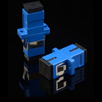 SC Fibre adapter couplers flange square head single multimode adapter SC single-work melt connector LC ST FC