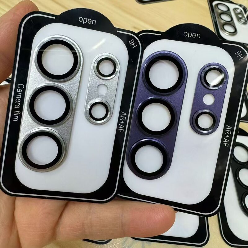 Suitable for Samsung S26Ultra Lens Film Galaxy S26Ultra Mobile Phone Rear Camera Film S26+ New Aluminum Alloy Protective Cover S26 Metal Hollow Integrated Ring Shell Camera Frame