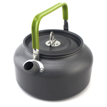 Outdoor coffee pot 1 2L Camping camping equipment supplies Large capacity ultra-light kettle teapot