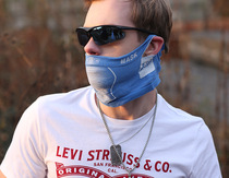  Outdoor mask multi-function magic mask Mens and womens fashion windproof warm mask spring and autumn and winter scarf bib