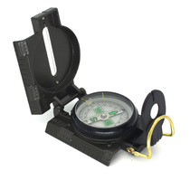  Car compass Outdoor American North Compass with magnifying glass Damping oil compass