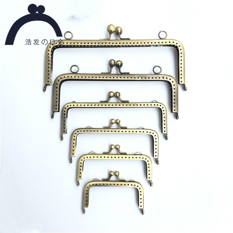 8 5 10 5 12 5 15 15 18 20cm square glossy finish gold Classic square mouth gold dozens of clothes