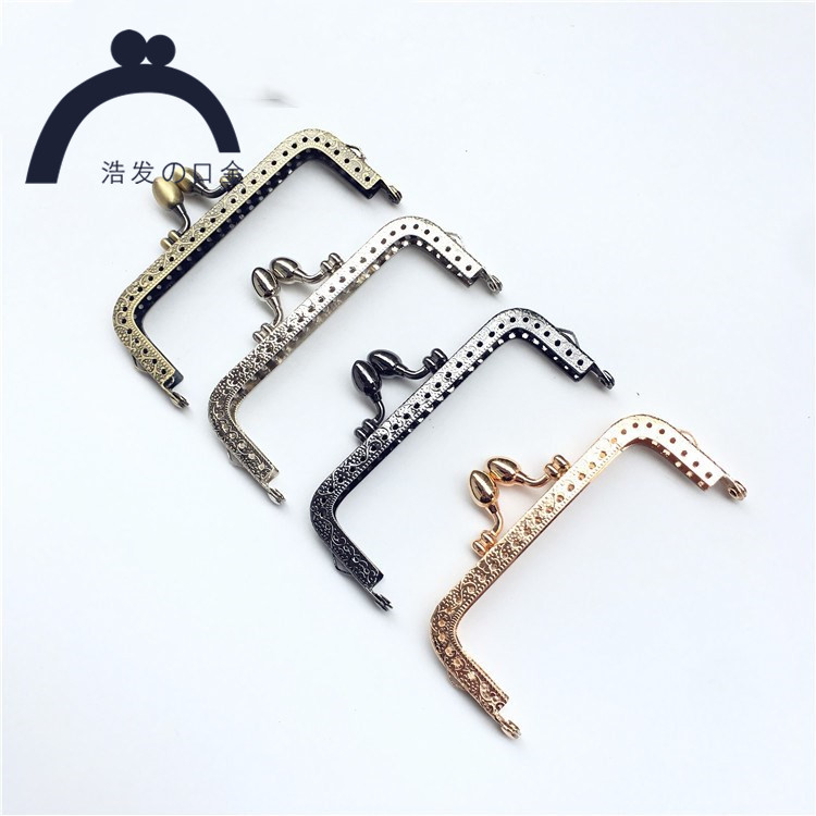 10 10 5cm square embossed car piece head flower buds with gold four color optional subwarhead dozens of clothes