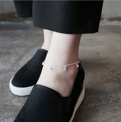 Chaine de cheville Femme OTHER   en Argenterie - Ref 3102703 Image 3