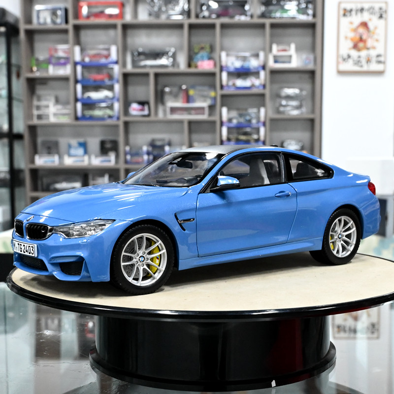 Paragon 1:18 BMW M4 F82 BMW CAR DIE CAST MODEL BLUE | eBay