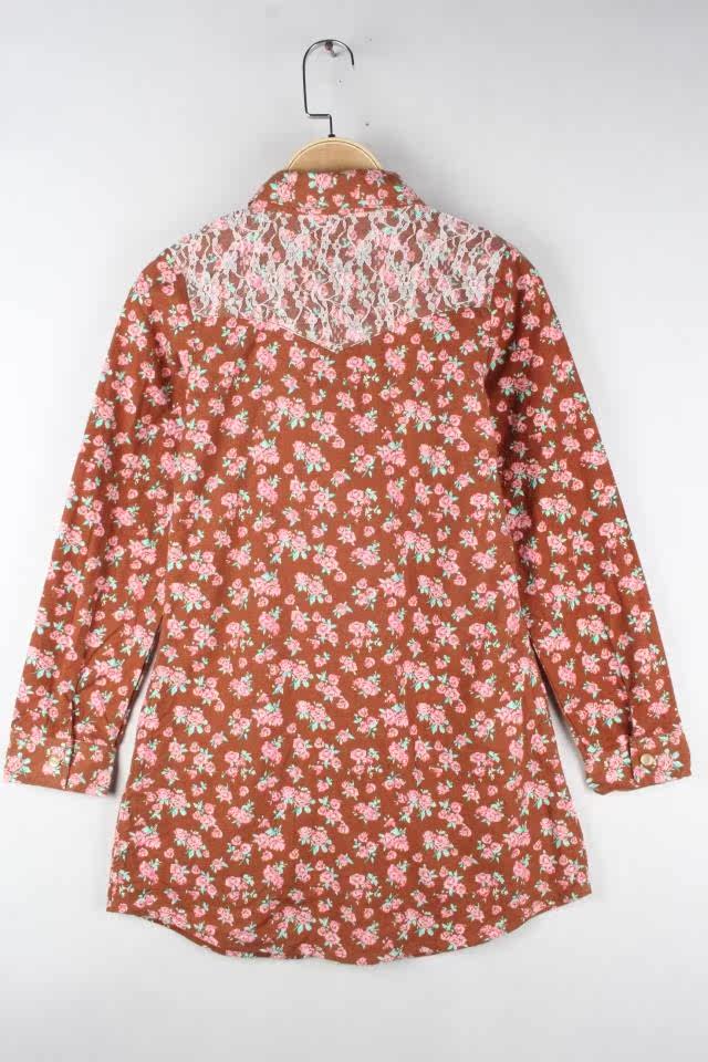 Chemise fille à manche longue - Ref 2086952 Image 21