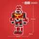 Iron Armor Xiaobao Peripheral Assembly Children's Educational Toys Kabuda Building Blocks Assembly Model Robot Ornament Gift