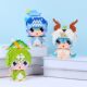 Xiaofangle Creative Small Particle Twelve Constellations Series Building Blocks Twelve Zodiac Educational Toy Model Gift