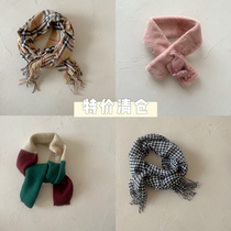 Special offer~Autumn and winter childrens scarf cute and versatile windproof and warm baby scarf mens and womens medium and large childrens baby neck sleeves