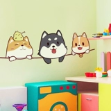 Мультяшные трехмерные детские наклейки на стену для мальчиков, настенная наклейка, 3D