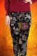 Mùa thu và mùa đông in cộng với quần legging màu nhung dày mặc cho nữ trung và già mùa đông ấm áp quần eo cao legging thu đông đẹp