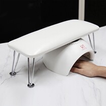 New Chinese medecor big hand pillow suit leather fabric with light therapy machine nail table cushion high footstool wrist cushion