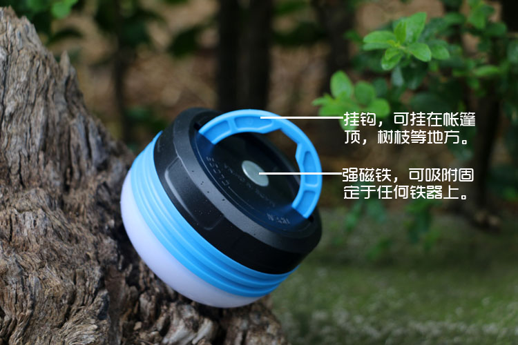 Cắm trại ngoài trời lều đèn treo với đèn nam châm khẩn cấp mini LED đêm ánh sáng đèn hơi cắm trại đèn pin chiếu sáng đèn pin convoy