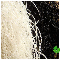 2 5mm white black bead number: ZZ020542 1 yuan m
