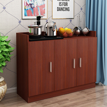 Simple tea cabinet Living room office Tea tea cabinet Balcony with door Bucket cabinet Dining edge locker Tea cabinet