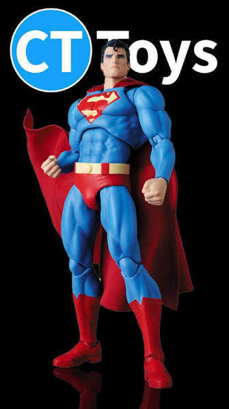 Ct Factory Mafex117 Comic Version Silent Superman Ct Factory Dc Justice League Domestic Movable Action Figure Model