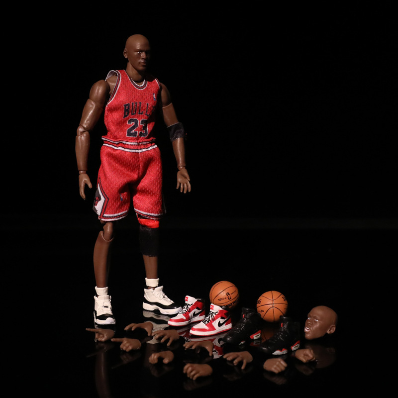 Maf100 Michael Jordan 1/12 Scale Real Clothing Experience the Charm of the Basketball God Movable Action Figure Model