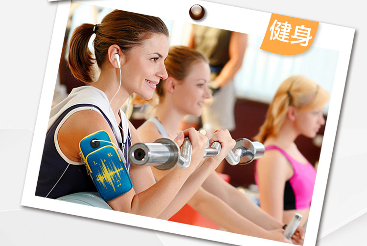 Thể thao ngoài trời chạy di động arm túi người đàn ông và phụ nữ tập thể dục thể thao arm bộ Apple 8 Huawei phổ bộ điện thoại di động túi xách túi đeo tay thể dục
