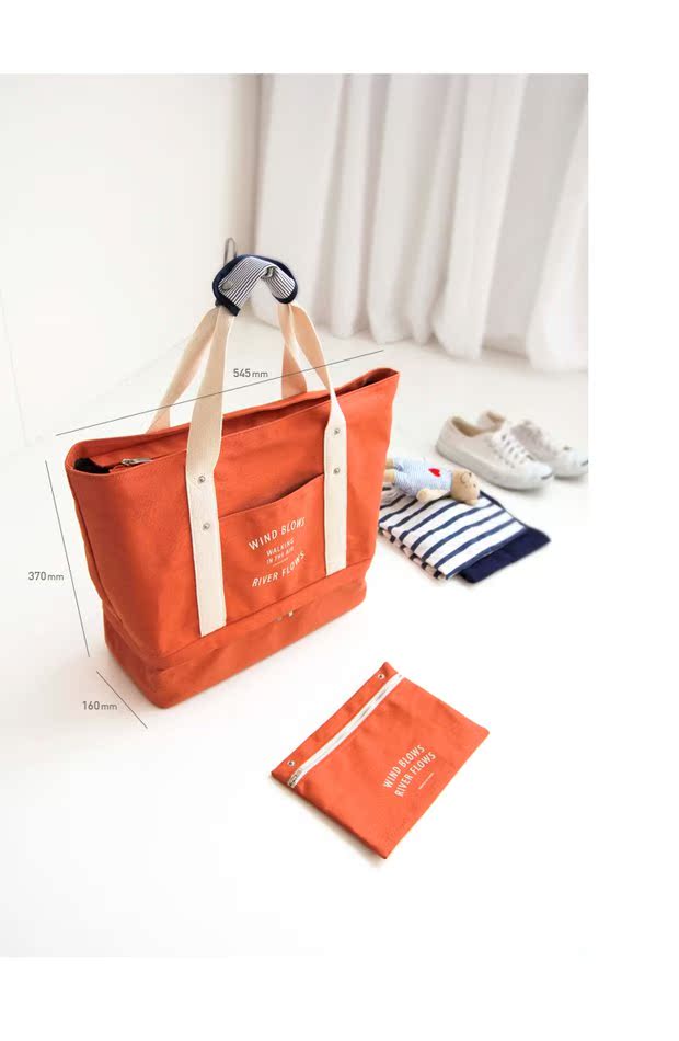 Túi xách tay du lịch ngắn gấp túi lên máy bay túi xách vai công suất lớn túi hành lý túi duffel túi chống nước túi du lịch shop túi