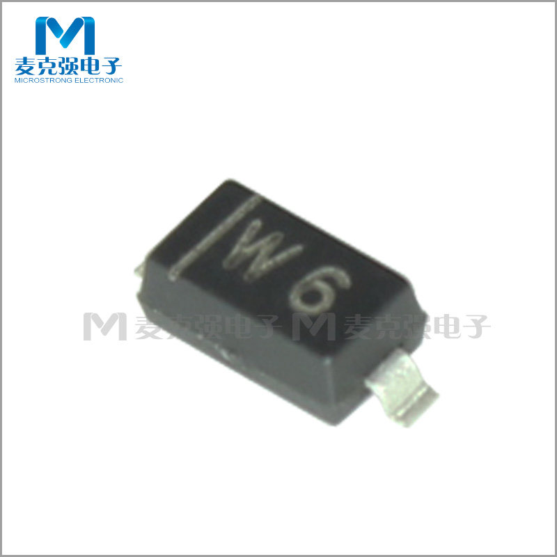 Patch regulatory diode BZT52C4V3 SOD-123 silk printed W6 regulatory tube 0 35W 4 3V 1206