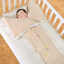 Childrens sleeping bag autumn and winter thickened Anti-kicking quilt artifact baby cotton quilt dual-use medium-sized child Four Seasons universal hug