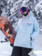 Nanen Ski Sweatshirt Is Waterproof and Unisex, Suitable for Snowboarding, Professional American-Style Solid Color Outdoor Sports Inner Layer Top