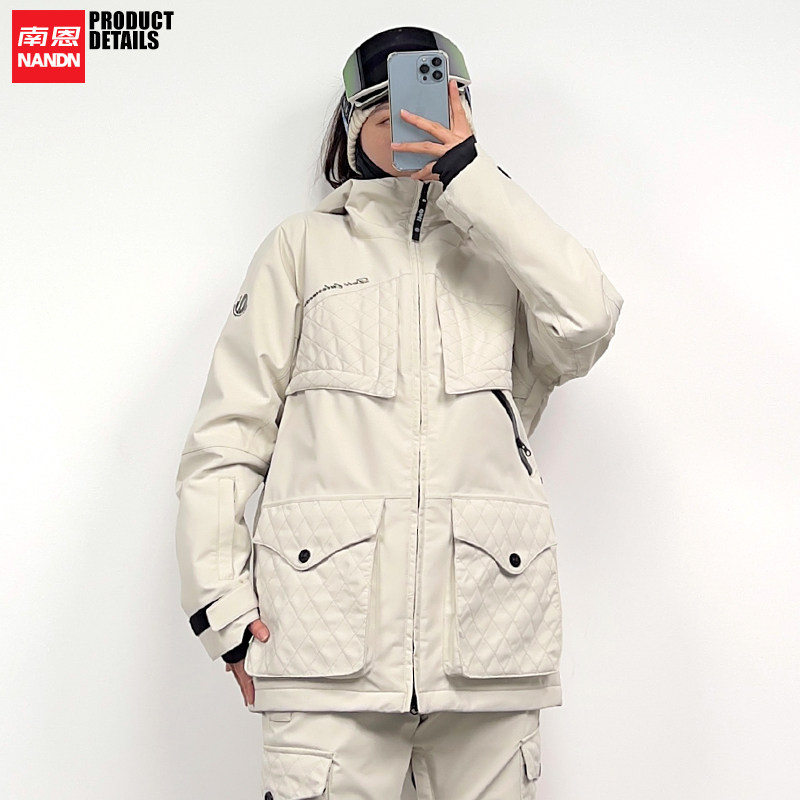 (joint section) South Enx DOLL ski suit men and women warm and waterproof wind abrasion resistant single double board blouses