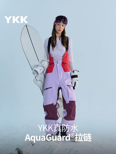 Nanen 25-year-old men's and women's single and snowboard ski overalls Dermizax Berry Purple Pro version