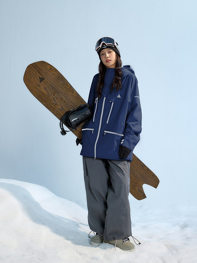 Nanend Nanen 2025 new windproof ski suit suit P cotton waterproof and warm snowboard snow suit suit